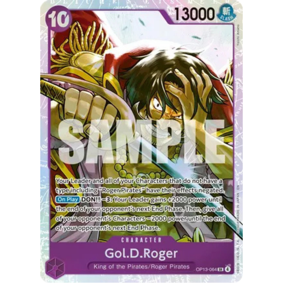 Gol.D.Roger (064) (OP13-064) - Carrying On His Will Foil