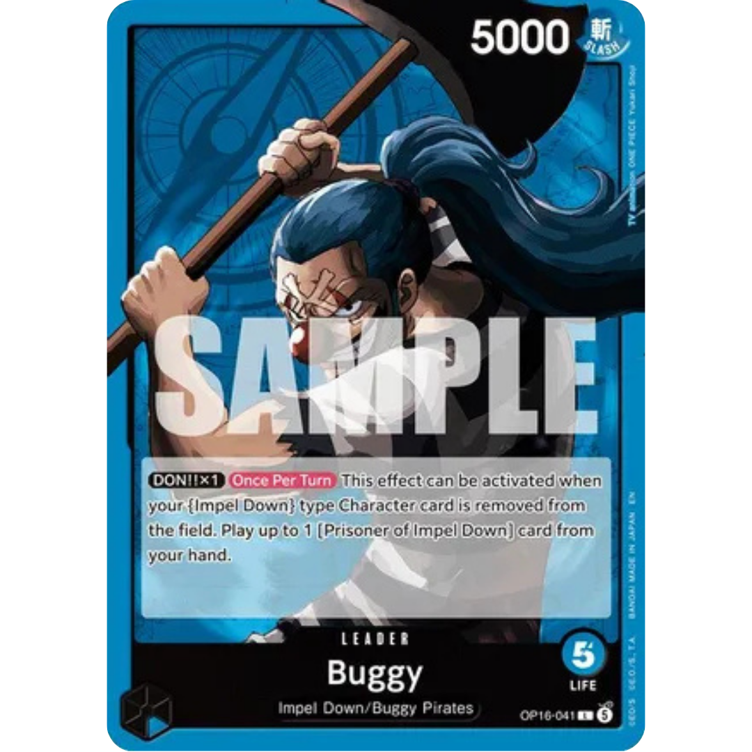 Buggy (041) (OP16-041) - The Time of Battle