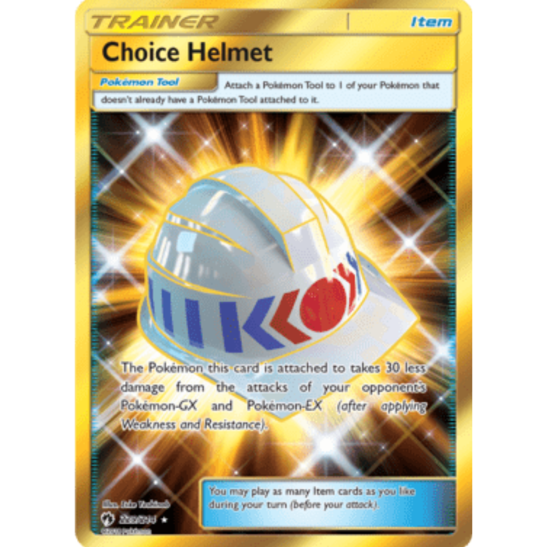 Choice Helmet (Secret) - Holofoil SM Lost Thunder - Secret Rare