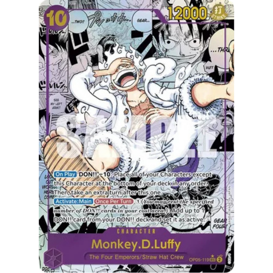 Monkey.D.Luffy (OP05-119) (Manga) (OP05-119) - Premium Booster -The Best- Foil