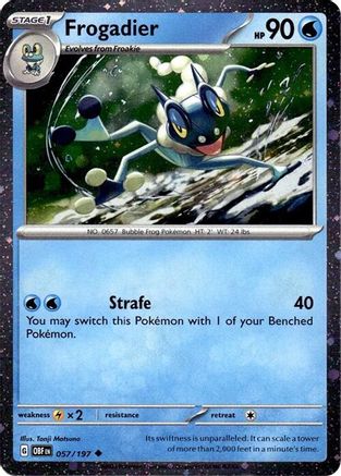 Frogadier 057/197 - Holofoil Miscellaneous Cards & Products - Promo