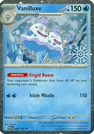 Vanilluxe (Holiday Calendar) 045 - Holofoil Miscellaneous Cards & Products - Uncommon