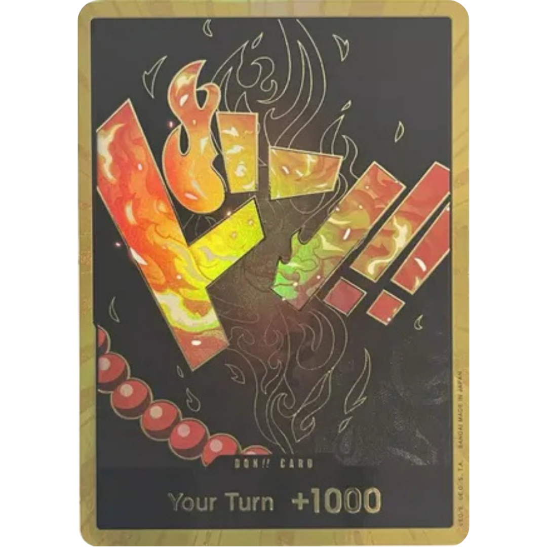DON!! Card (Ace) (Gold) - Premium Booster -The Best- Foil