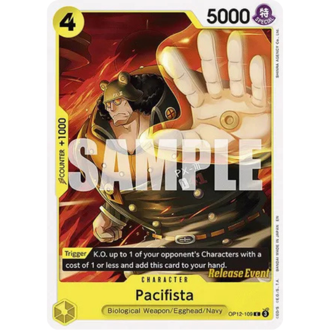 Pacifista (OP12-109) - Legacy of the Master Release Event Cards