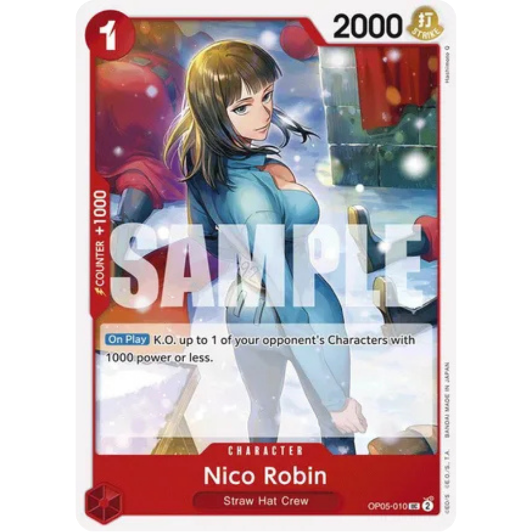 Nico Robin (Reprint) (OP05-010) - Premium Booster -The Best-