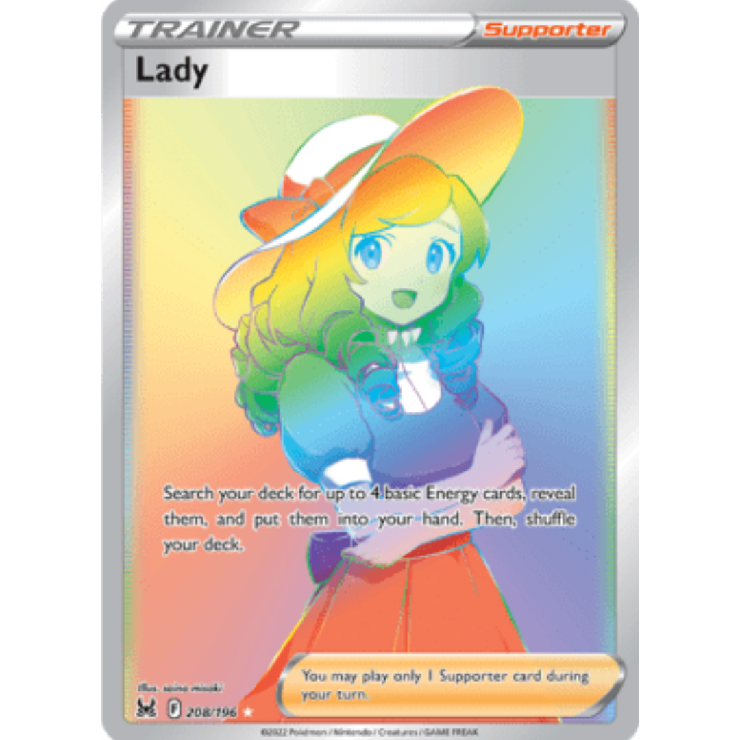 Lady (Secret) 208 - Holofoil SWSH11 Lost Origin - Secret Rare