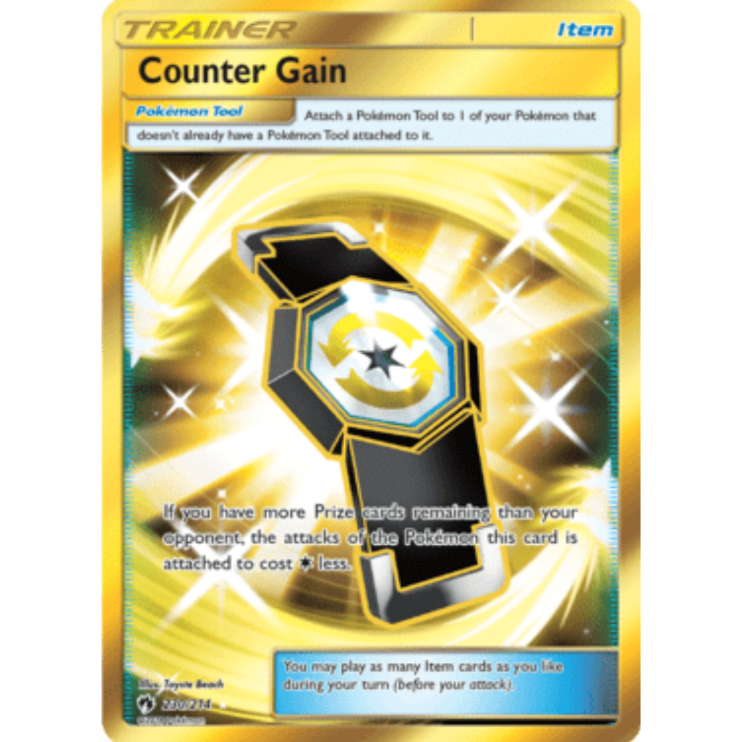 Counter Gain (Secret) - Holofoil SM Lost Thunder - Secret Rare