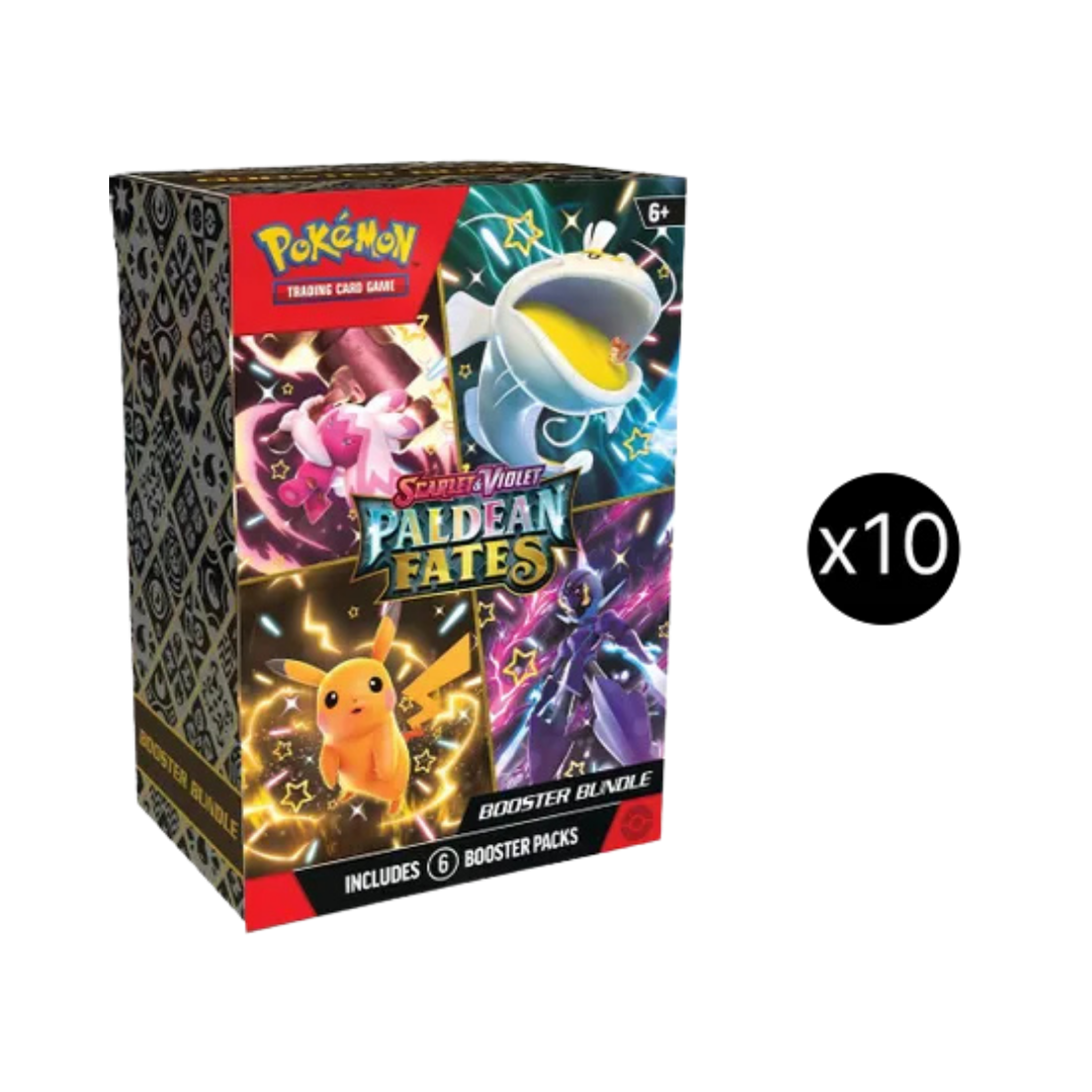 Paldean Fates Booster Bundle Display