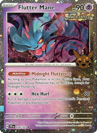 Flutter Mane (Cosmos Holo) 078 - Holofoil Trick or Trade BOOster Bundle 2024 - Holo Rare