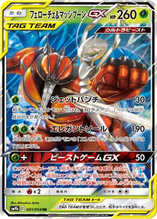 Pheromosa & Buzzwole - 001/054 (001/054) - SM9b Full Metal Wall Holofoil