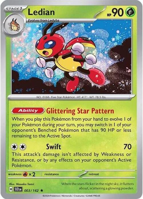 Ledian 003/142 Deck Exclusives - Rare