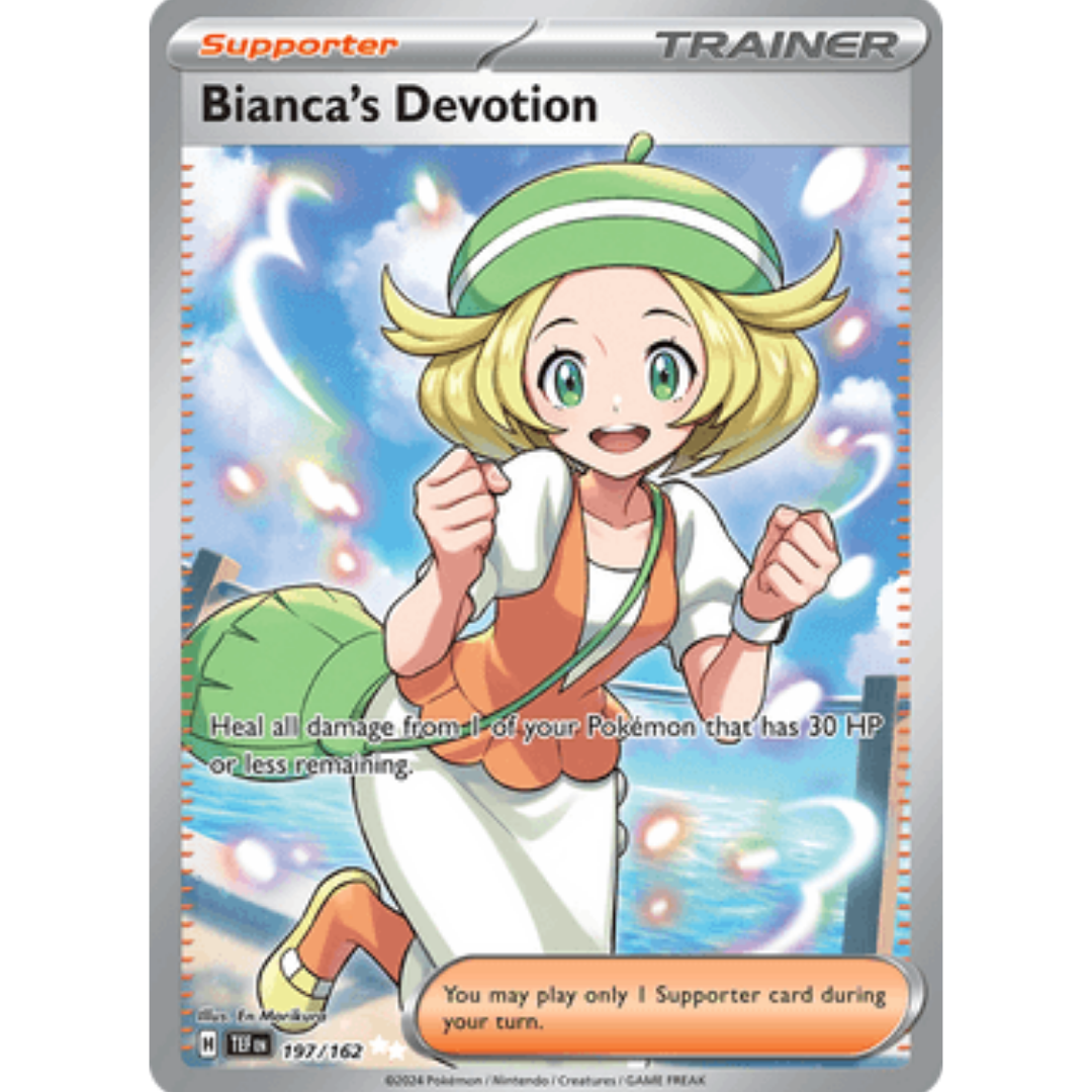 Bianca's Devotion 197/162 - Holofoil SV05 Temporal Forces - Ultra Rare