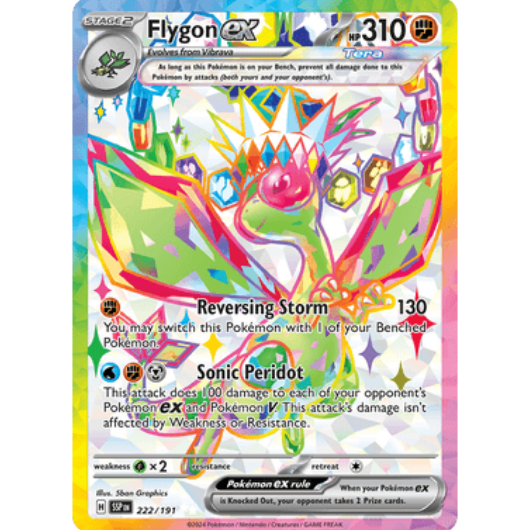 Flygon ex 222/191 - Holofoil SV08 Surging Sparks - Ultra Rare