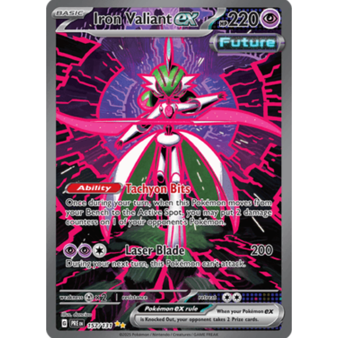 Iron Valiant ex 157 - Holofoil SV Prismatic Evolutions - Special Illustration Rare
