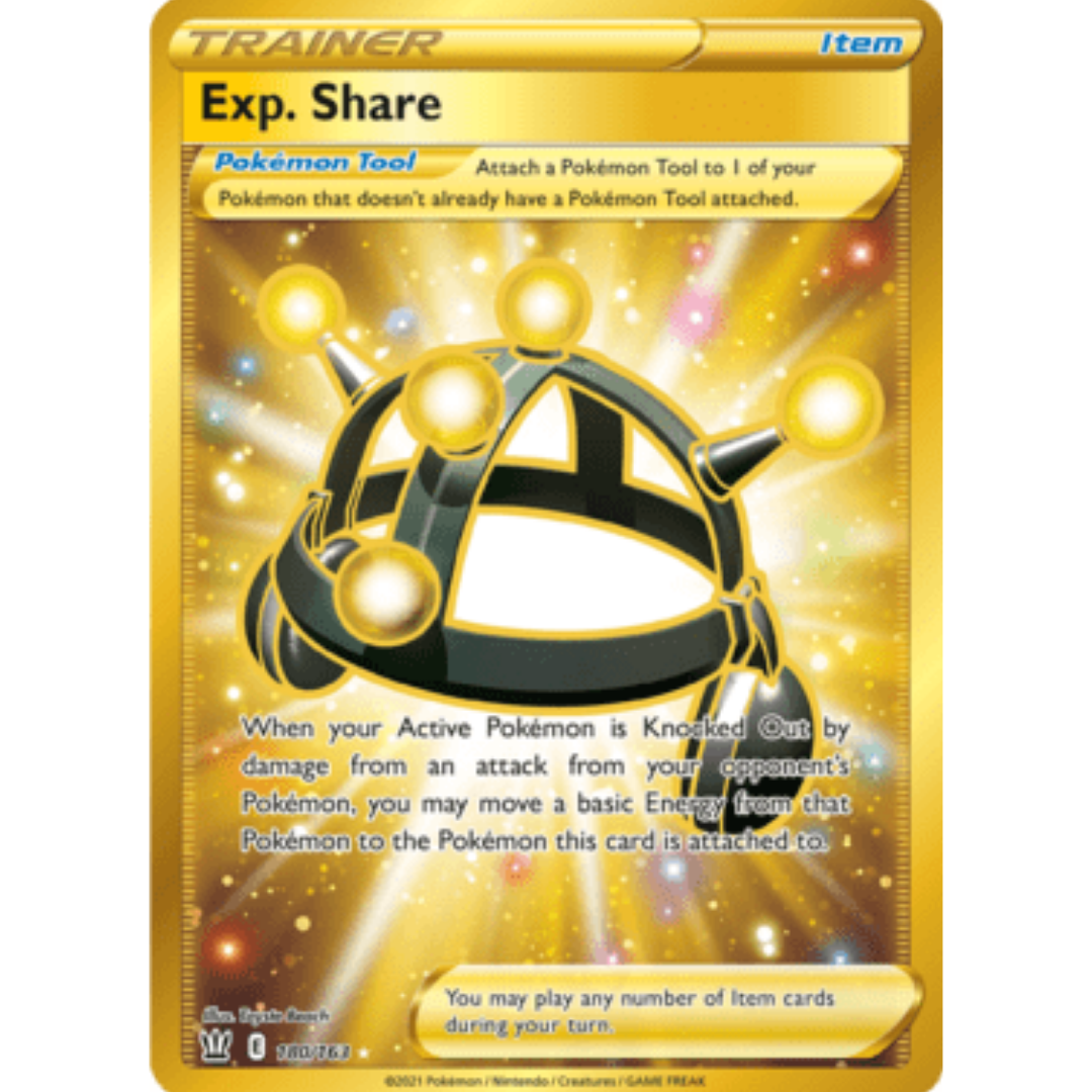 Exp. Share (Secret) 180 - Holofoil SWSH05 Battle Styles - Secret Rare