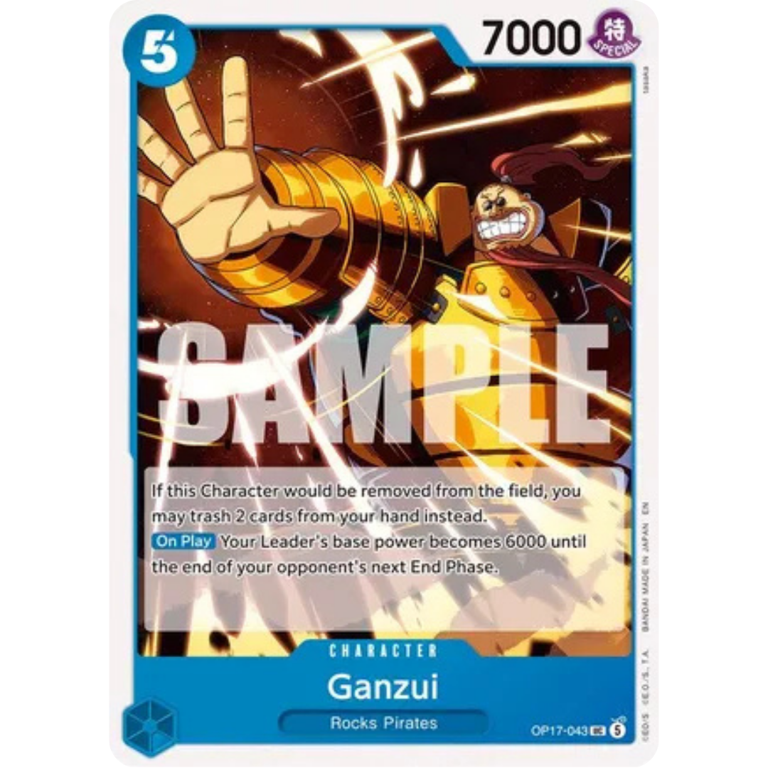 Ganzui (OP17-043) - The World's Strongest Warriors