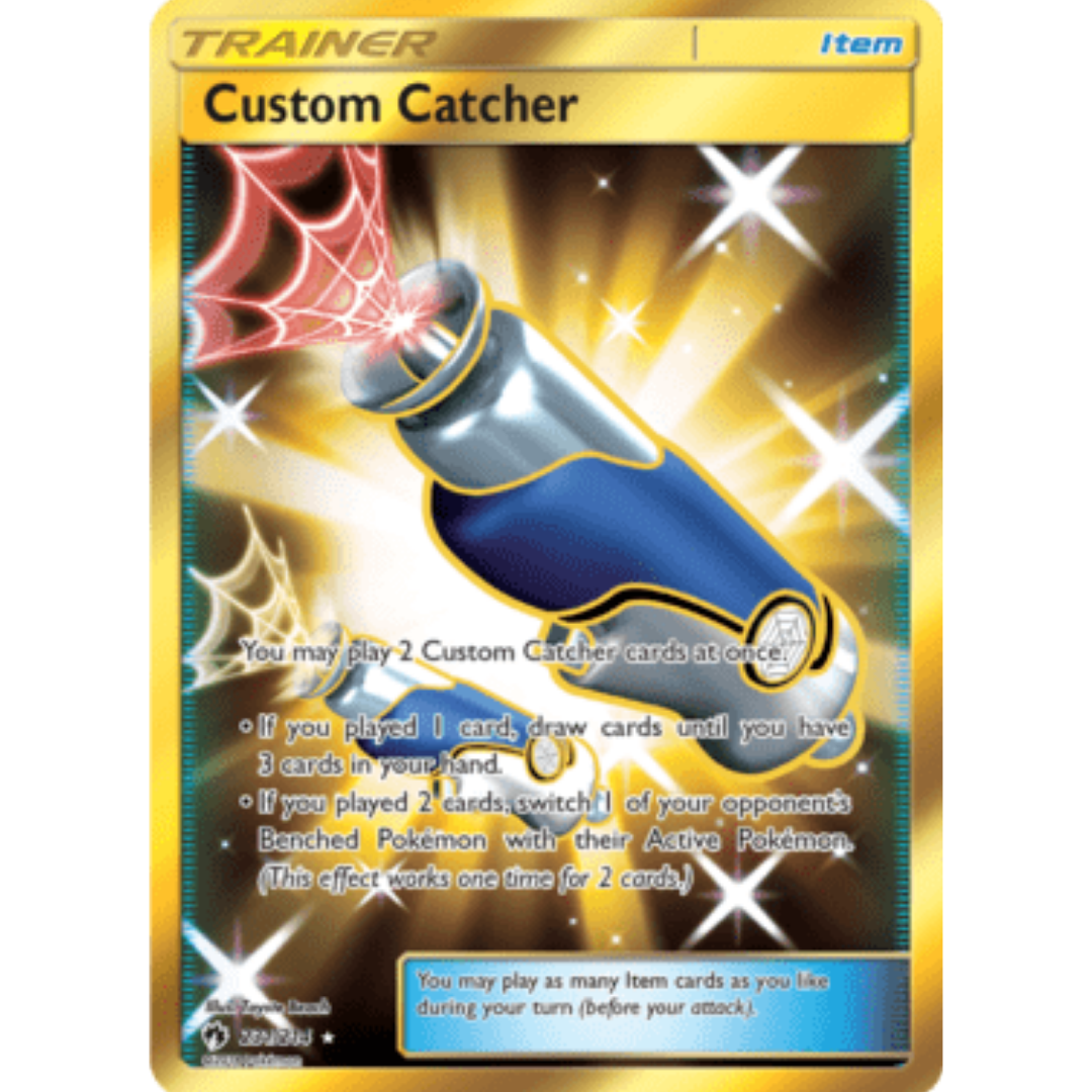 Custom Catcher (Secret) - Holofoil SM Lost Thunder - Secret Rare