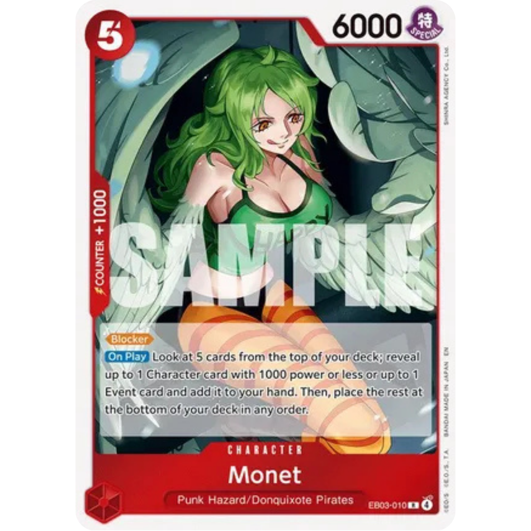 Monet (EB03-010) - Extra Booster: One Piece Heroines Edition Foil