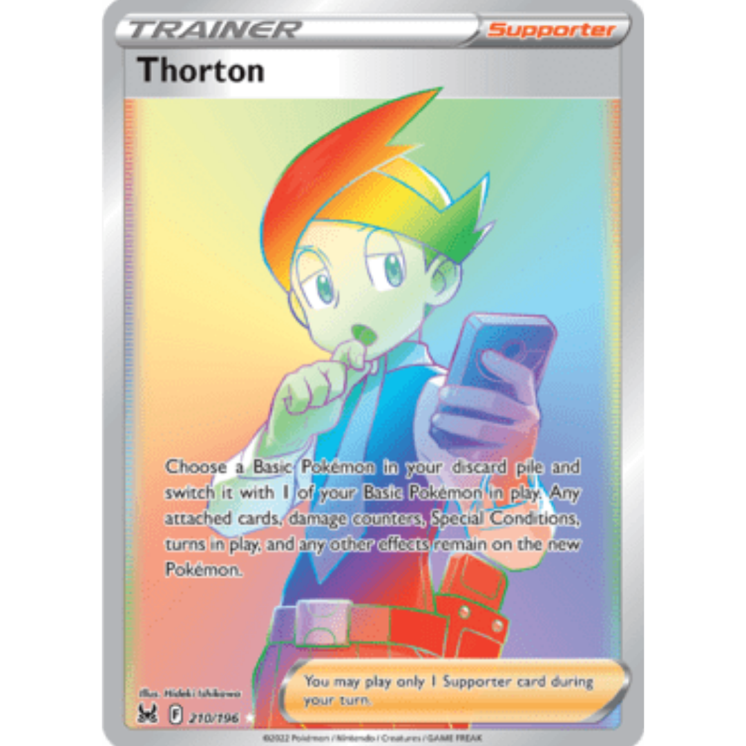 Thorton (Secret) 210 - Holofoil SWSH11 Lost Origin - Secret Rare