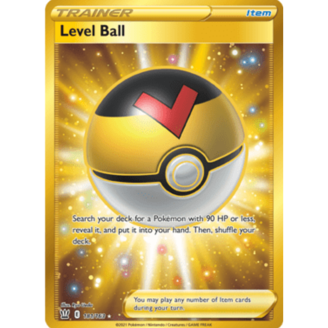 Level Ball (Secret) 181 - Holofoil SWSH05 Battle Styles - Secret Rare