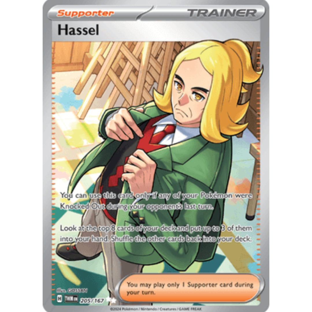 Hassel 205/167 - Holofoil SV06 Twilight Masquerade - Ultra Rare