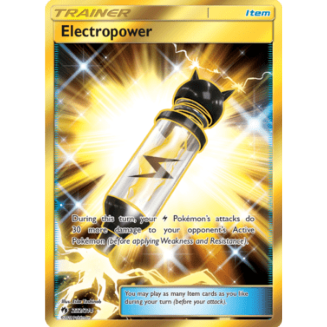 Electropower (Secret) - Holofoil SM Lost Thunder - Secret Rare
