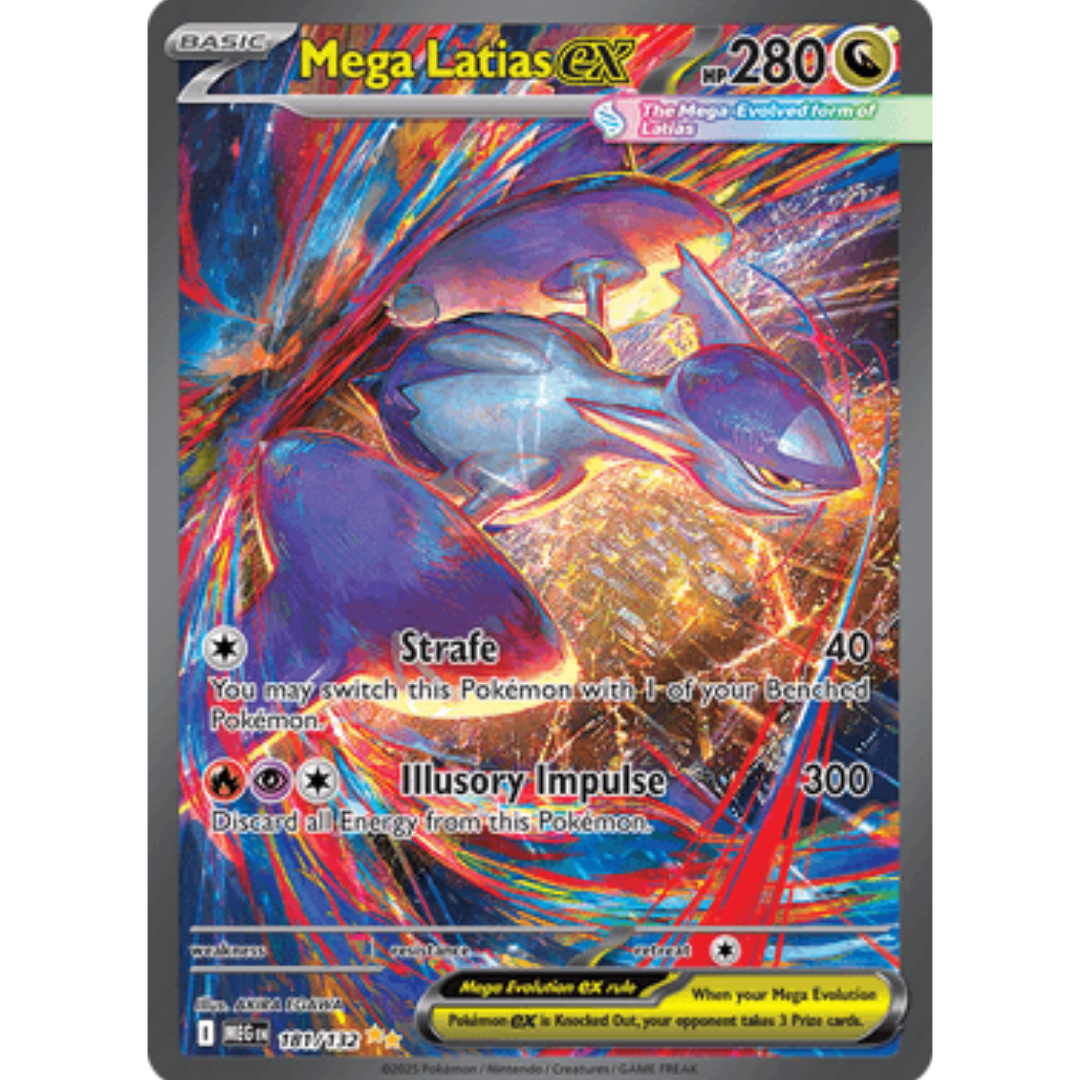 Mega Latias ex 181/132 - Holofoil ME01 Mega Evolution - Special Illustration Rare