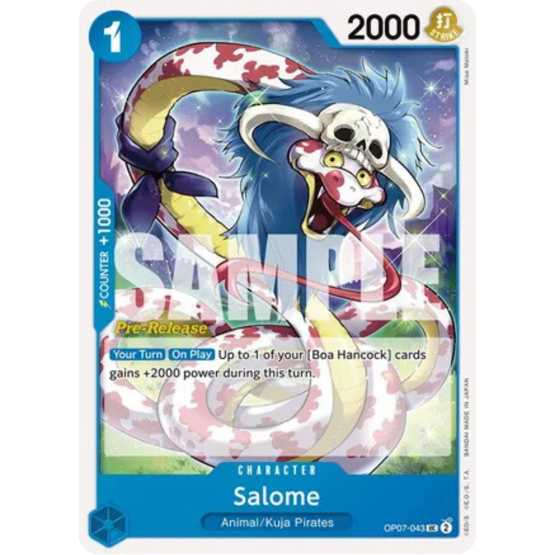 Salome (OP07-043) - 500 Years in the Future Pre-Release Cards