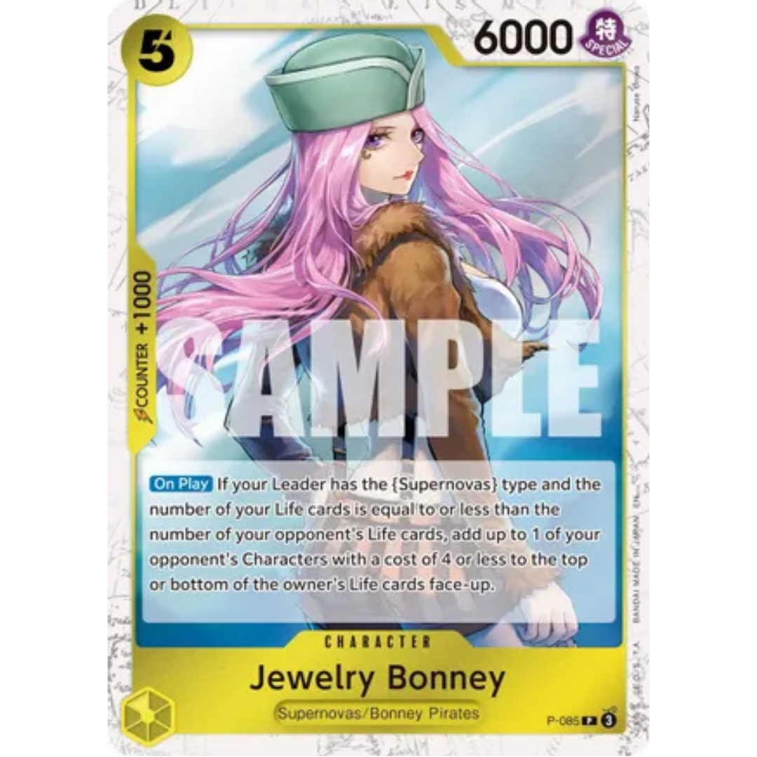 Jewelry Bonney - P-085 (Pirate Foil) (P-085) - Premium Booster -The Best- Vol. 2 Foil