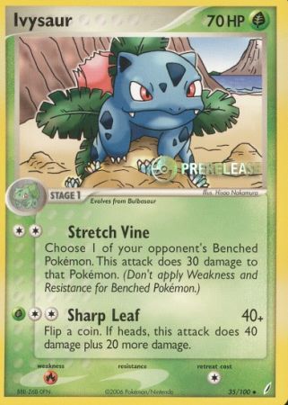 Ivysaur - 35/100 (Prerelease)/100 Nintendo Promos - Promo