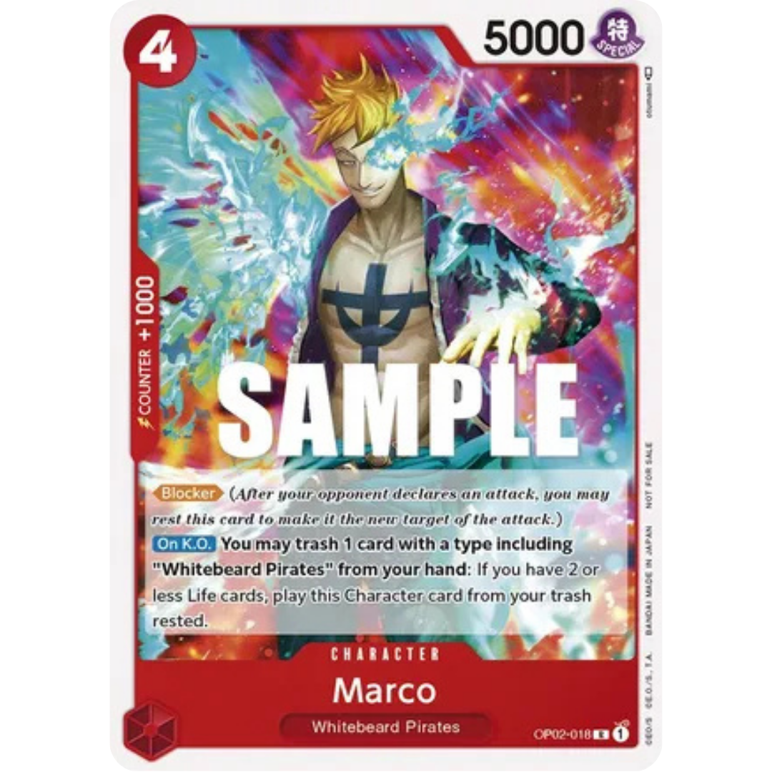 Marco (Promotion Pack 2023) (OP02-018) - One Piece Promotion Cards