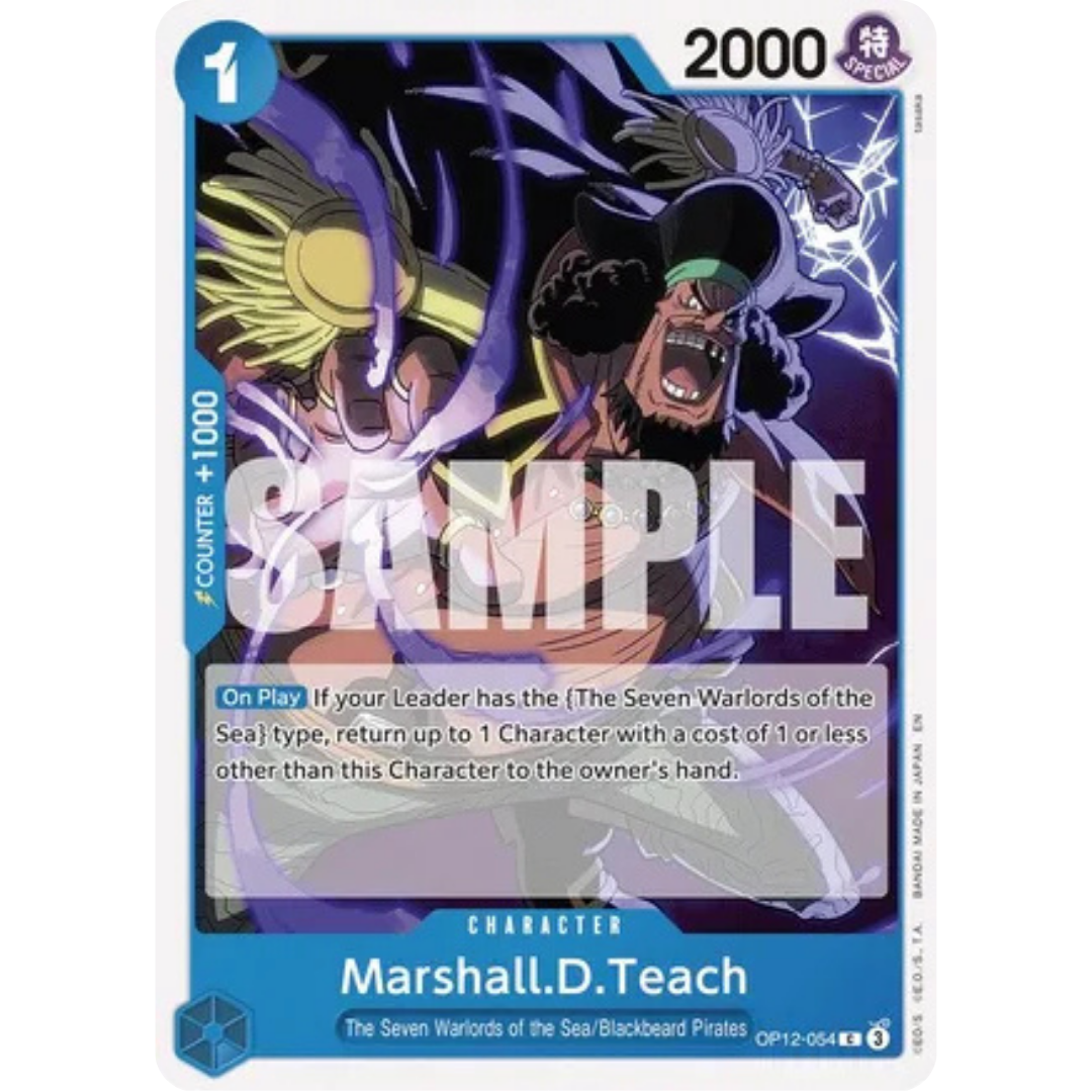 Marshall.D.Teach (OP12-054) - Legacy of the Master