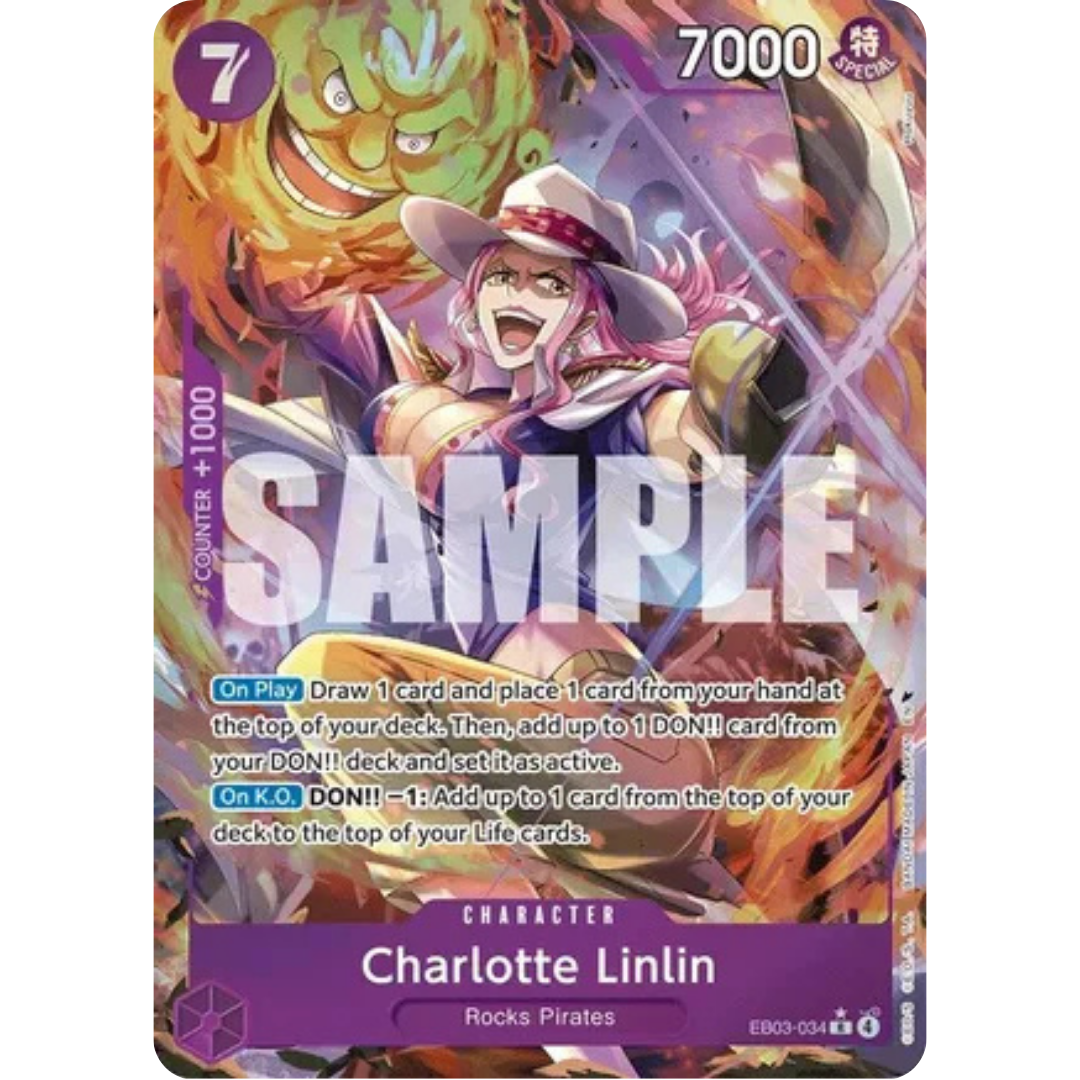 Charlotte Linlin (Alternate Art) (EB03-034) - Extra Booster: One Piece Heroines Edition Foil