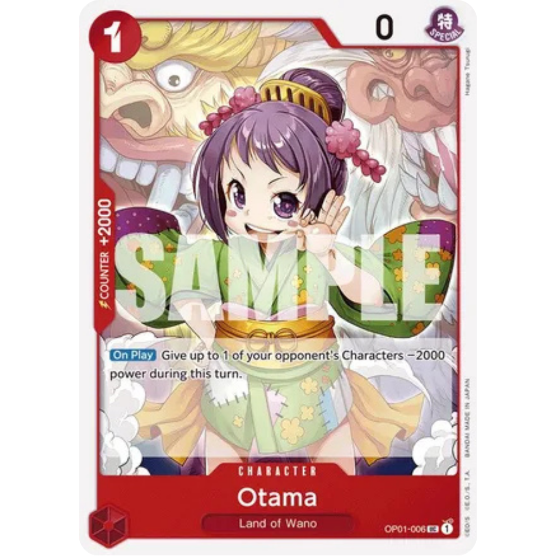 Otama (Reprint) (OP01-006) - Premium Booster -The Best-