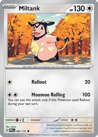 Miltank 081 SV Prismatic Evolutions - Common