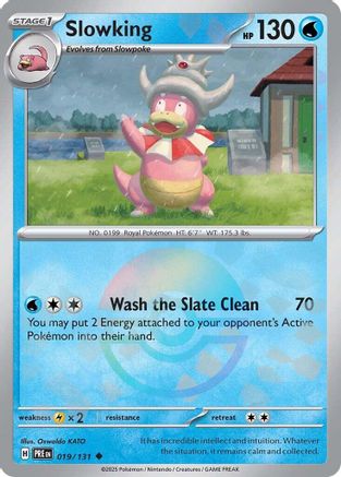 Slowking (Poke Ball Pattern) 019 - Holofoil SV Prismatic Evolutions - Uncommon