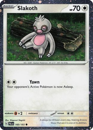 Slakoth (Cosmos Holo) 160 - Holofoil Miscellaneous Cards & Products - Common