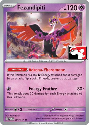 Fezandipiti 096 Prize Pack Series Cards - Rare