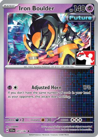 Iron Boulder 071 Prize Pack Series Cards - Rare