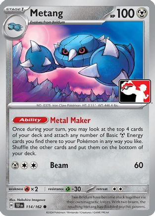 Metang 114/162 Prize Pack Series Cards - Common