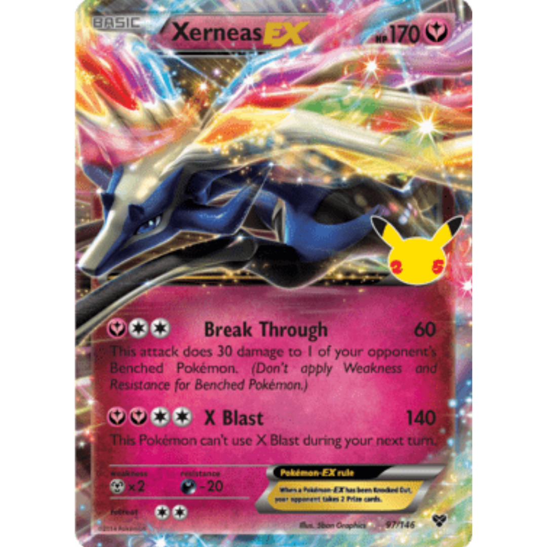 Xerneas EX 097/146 - Holofoil Celebrations Classic Collection - Classic Collection