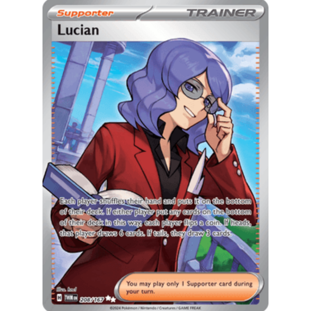 Lucian 208/167 - Holofoil SV06 Twilight Masquerade - Ultra Rare