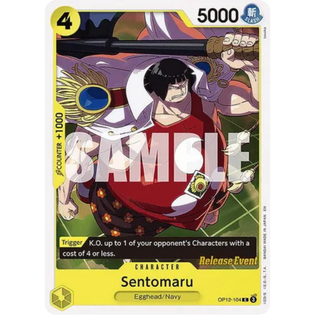 Sentomaru (OP12-104) - Legacy of the Master Release Event Cards