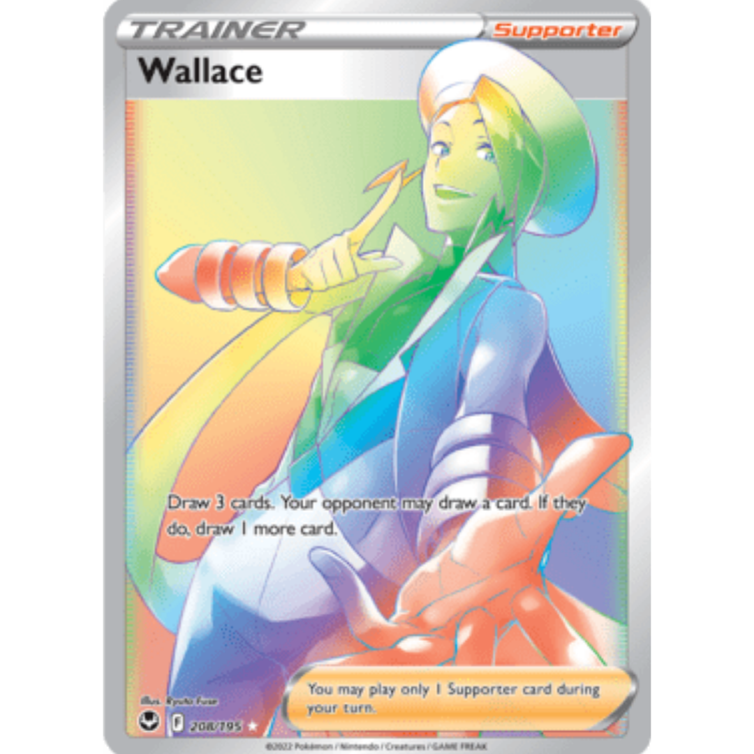 Wallace (Secret) 208 - Holofoil SWSH12 Silver Tempest - Secret Rare