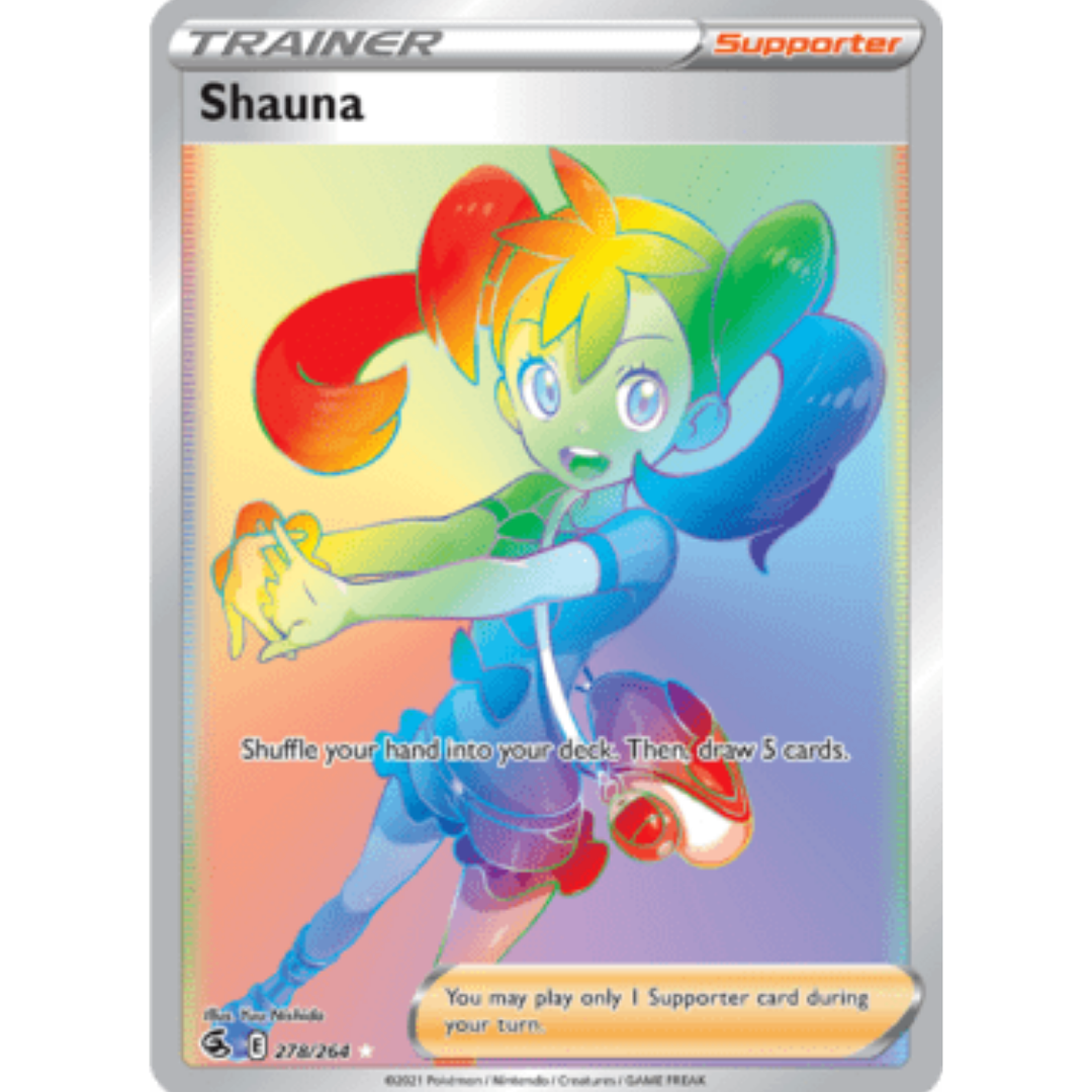 Shauna (Secret) 278 - Holofoil SWSH08 Fusion Strike - Secret Rare