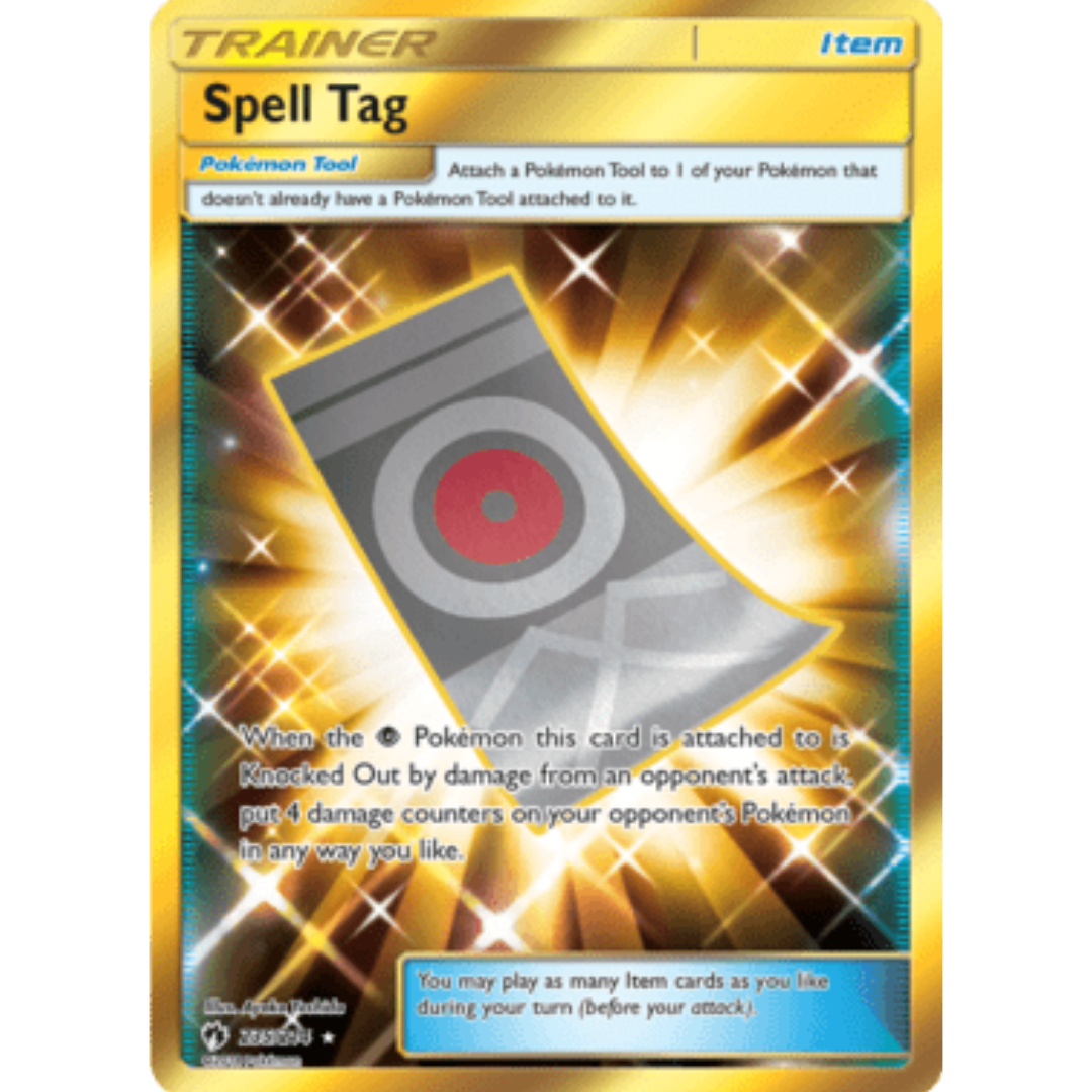 Spell Tag (Secret) 235 - Holofoil SM Lost Thunder - Secret Rare