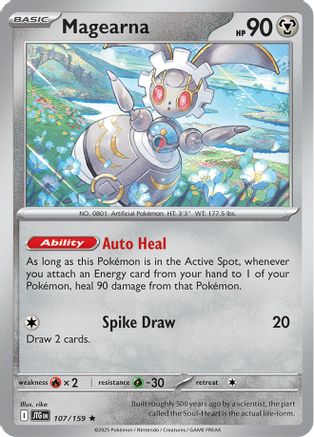 Magearna 107 - Holofoil SV09 Journey Together - Rare