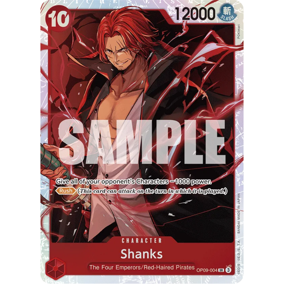Shanks (004) (OP09-004) - Emperors in the New World Foil