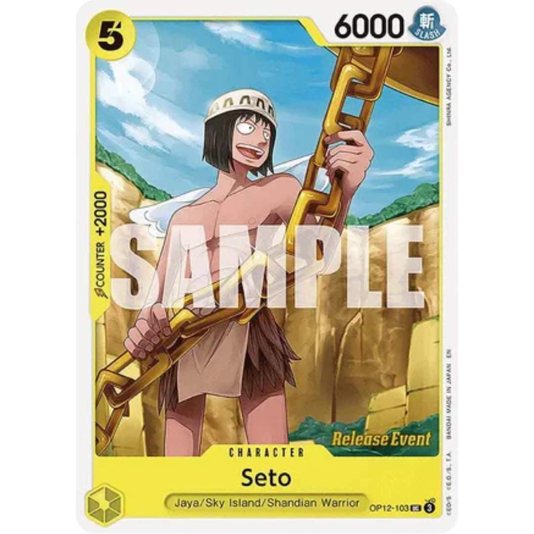Seto (OP12-103) - Legacy of the Master Release Event Cards