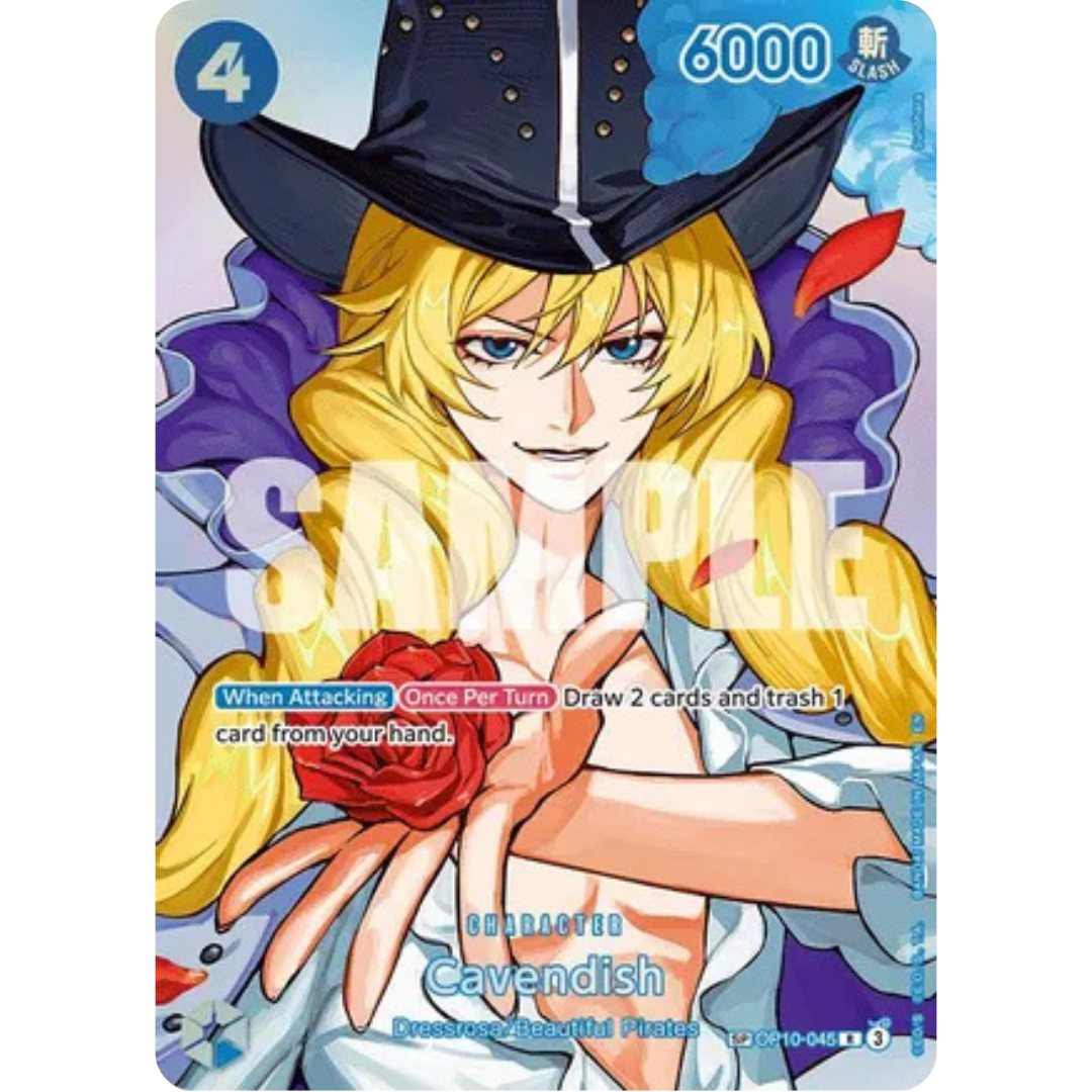 Cavendish (SP) (OP10-045) - The Time of Battle Foil
